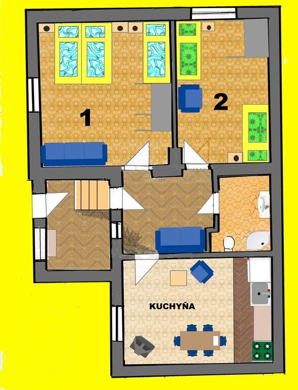 Apartman U Benkov Lúčky 部屋 写真